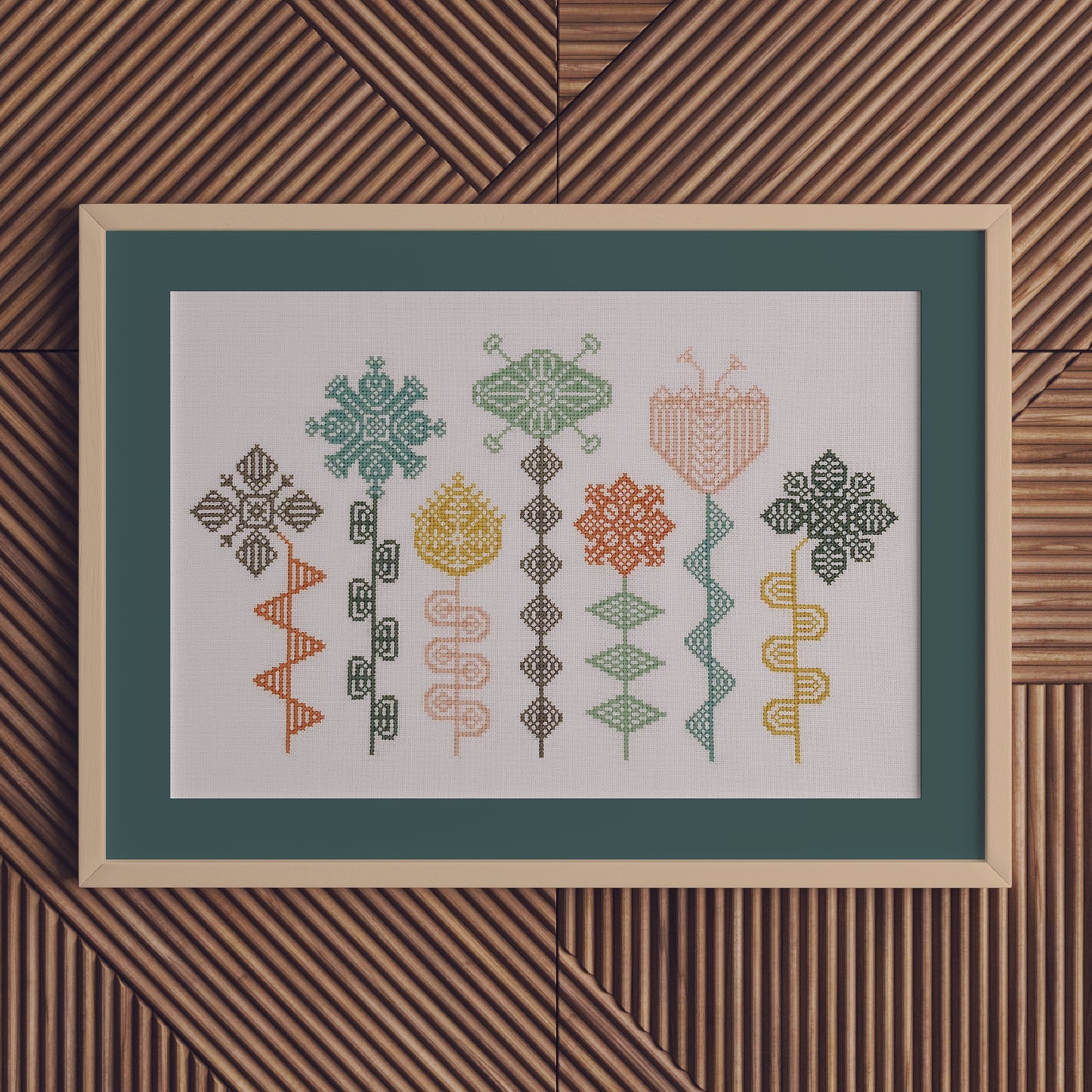 My Flowers Cross Stitch Pattern by Boomerang Sitches