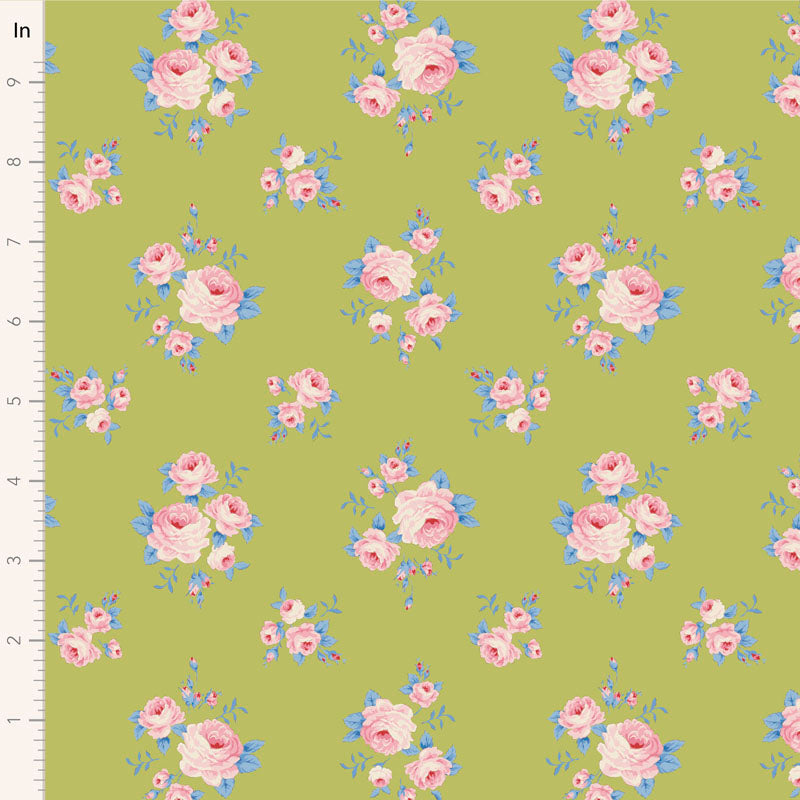 Sunday Brunch Millie Lime 100582 by Tilda (sold in 25cm increments)