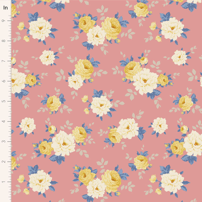 Sunday Brunch Pernille Pink 100593 by Tilda (sold in 25cm increments)