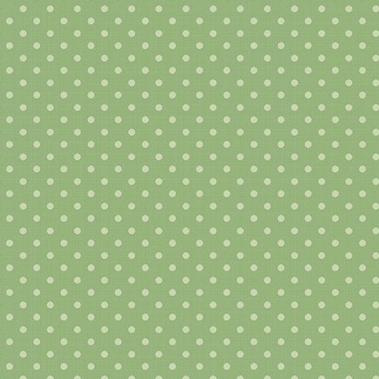 Quiltessential Mini Dot Fern A10453G by Laundry Basket Quilts for Andover Fabrics (sold in 25cm increments)
