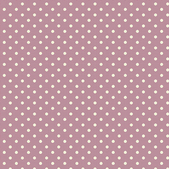 Quiltessential Mini Dot Petunia A10453LP by Laundry Basket Quilts for Andover Fabrics (sold in 25cm increments)