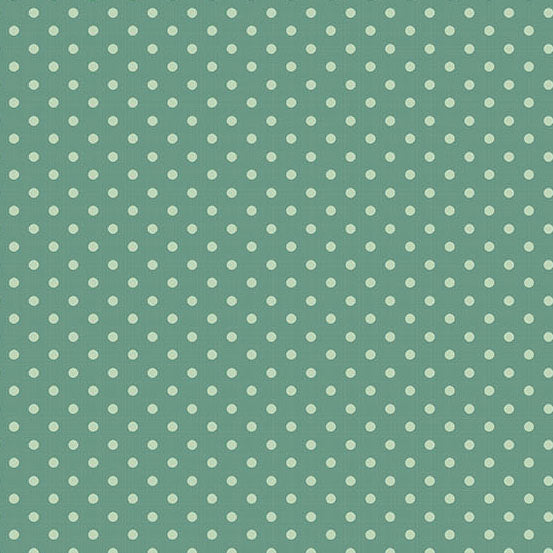 Quiltessential Mini Dot Lichen A10453T by Laundry Basket Quilts for Andover Fabrics (sold in 25cm increments)