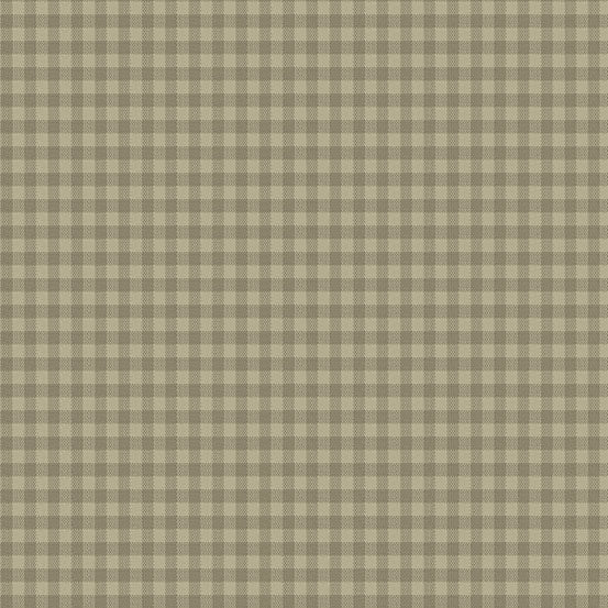 Quiltessential Mini Gingham Burlap A10456N by Laundry Basket Quilts for Andover Fabrics (sold in 25cm increments)