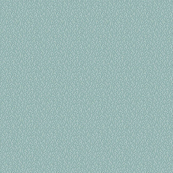 Secret Stash Favorites - Blue Willow Wintergreen Ice A10564B by Laundry Basket Quilts for Andover Fabrics (sold in 25cm increments)
