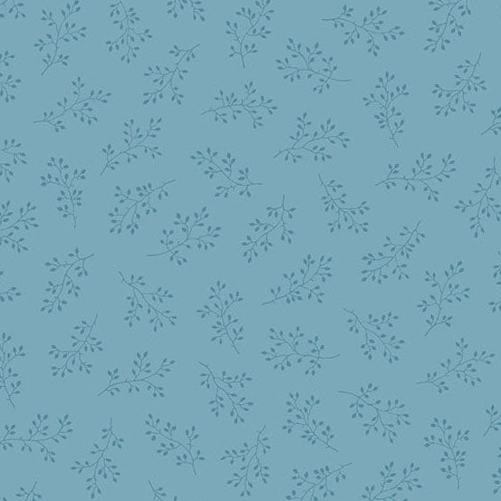 Secret Stash Favorites - Blue Willow Windswept Cadet A10585B by Laundry Basket Quilts for Andover Fabrics (sold in 25cm increments)