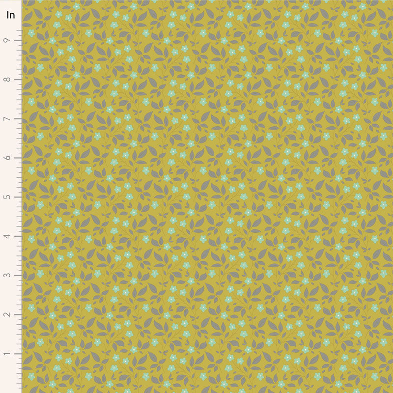 Sunday Brunch Tipsy Sour Yellow 110119 by Tilda (sold in 25cm increments)