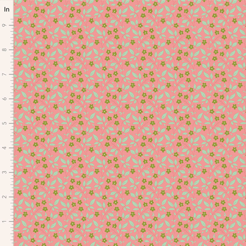 Sunday Brunch Tipsy Pink 110121 by Tilda (sold in 25cm increments)