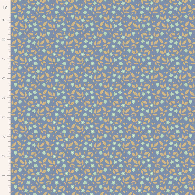 Sunday Brunch Tipsy Blue 110123 by Tilda (sold in 25cm increments)