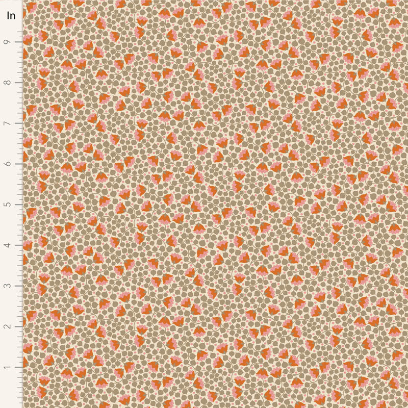 Wallflower Bellflower Blender Sand 110134 by Tilda (sold in 25cm increments)