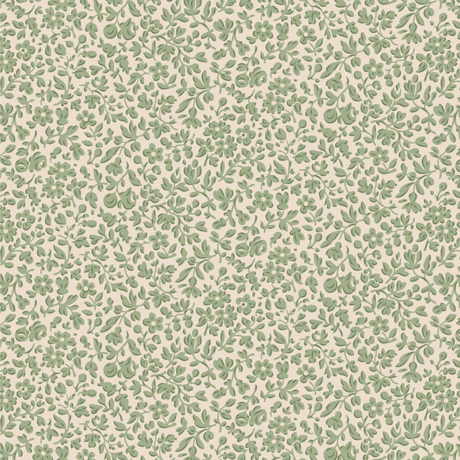 Tilda Merry Little Christmas Eve Sage 110146 (sold in 25cm increments)