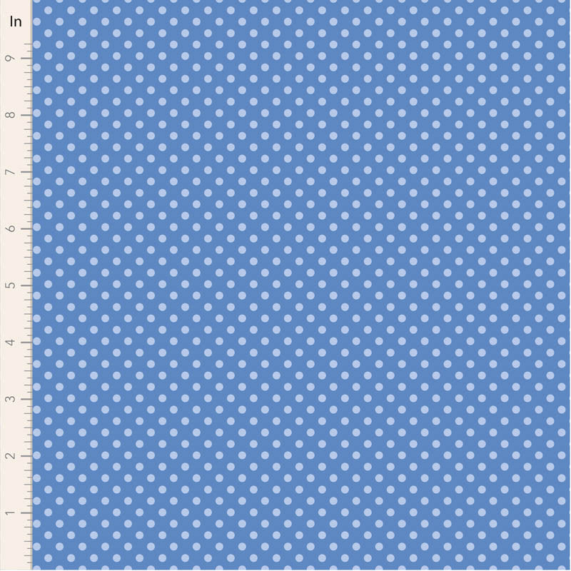 Something Blue Co-ord Dorothy Blue 110166 by Tilda (sold in 25cm increments)