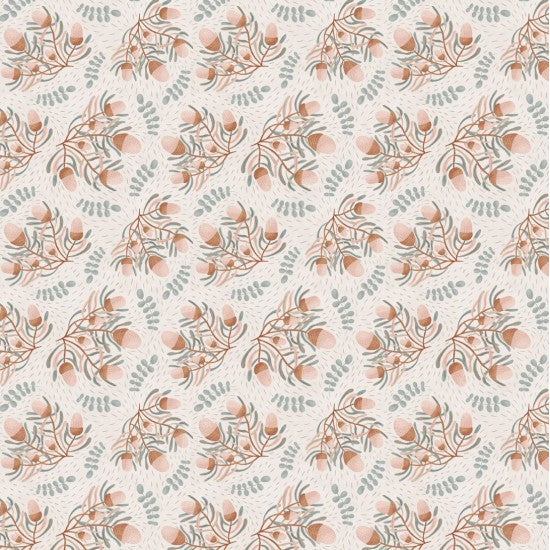 Flora & Fauna Banksia 11800106 by Nutex Wholesalers (Sold in 25cm increments)