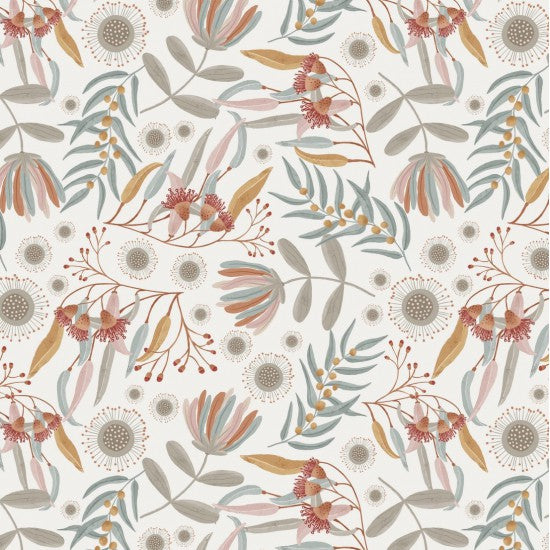 Flora & Fauna Flora Cream 11800103 by Nutex Wholesalers (Sold in 25cm increments)
