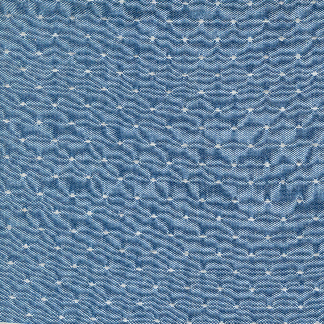 Denim and Daisies Wovens Bluejean Dot M1222219 by Fig Tree & Co for Moda fabrics (sold in 25cm increments)