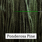 Ponderosa Pine Classic Colorworks 6 Strand Hand-Dyed Embroidery Floss