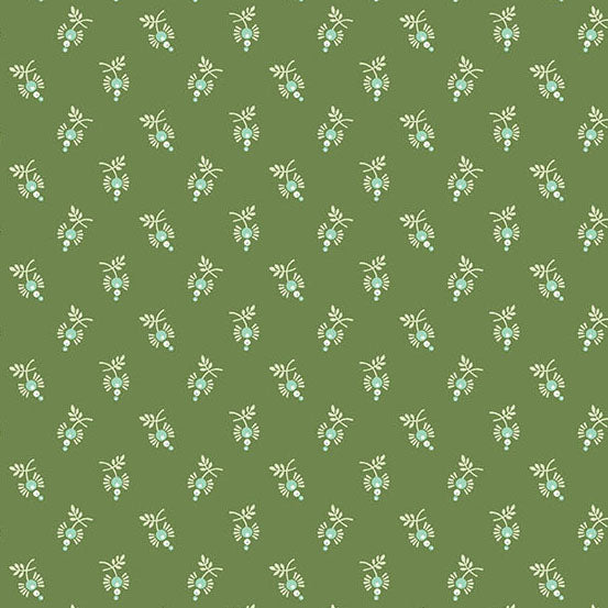 Sugarberry Sugar Berries Green A1464G by Andover Fabrics (sold in 25cm increments)