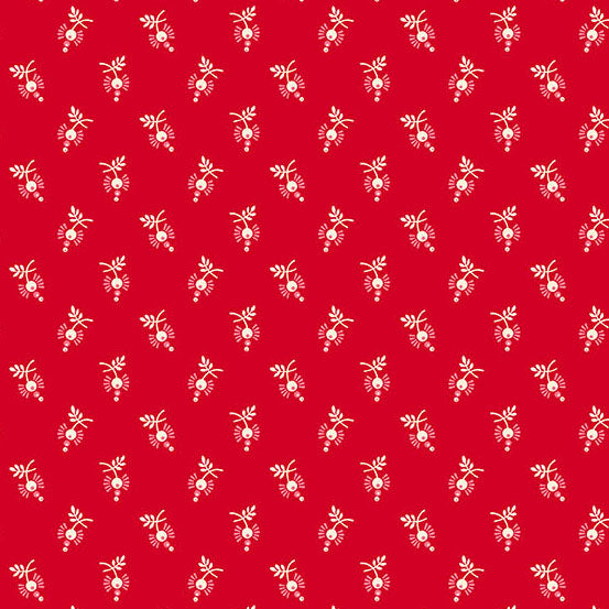 Sugarberry Sugar Berries Red A1464R by Andover Fabrics (sold in 25cm increments)