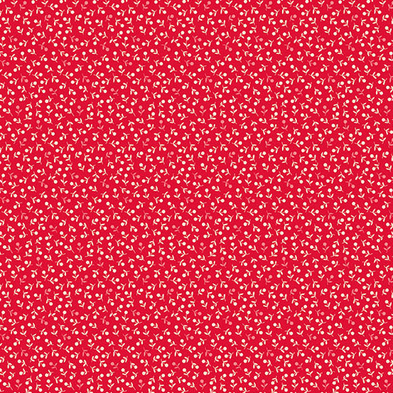 Sugarberry Bitty Berries Red A1468R by Andover Fabrics (sold in 25cm increments)
