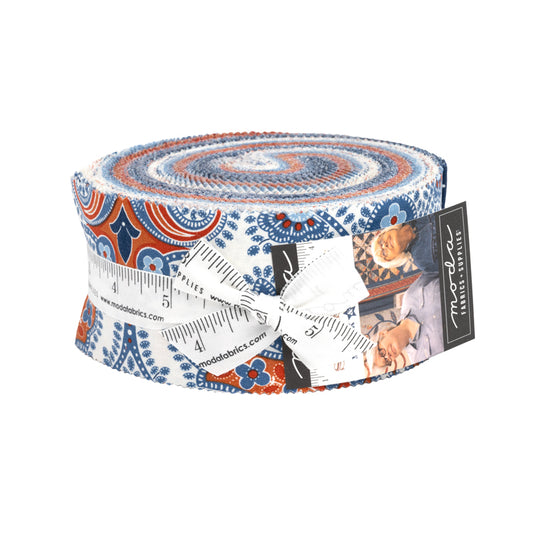 Sunrise Side Jelly Roll by Minick and Simpson for Moda Fabrics
