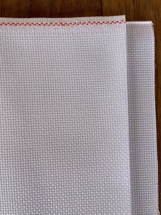 Aida 14ct White 3706-110.100 Zweigart (sold in 25cm increments)