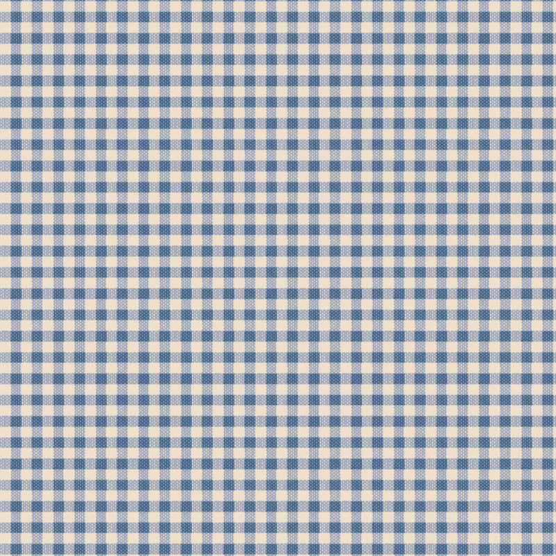 Creating Memories Summer Gingham Blue by Tilda (sold in 25cm increments)