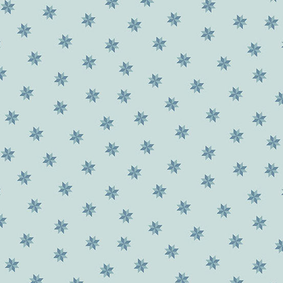 Sewing Bird Le Moyne Star Bluebonnet A1610B Laundry Basket Quilts for Andover Fabrics (sold in 25cm increments)