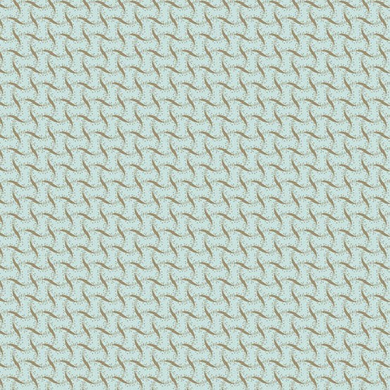 Sewing Bird Ribbon Weave Adriatic A1611LB Laundry Basket Quilts for Andover Fabrics (sold in 25cm increments)