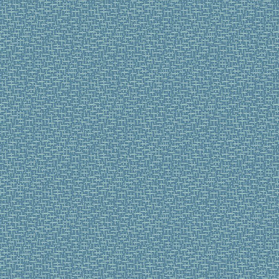 Sewing Bird Tweed Blueberry A1619B Laundry Basket Quilts for Andover Fabrics (sold in 25cm increments)