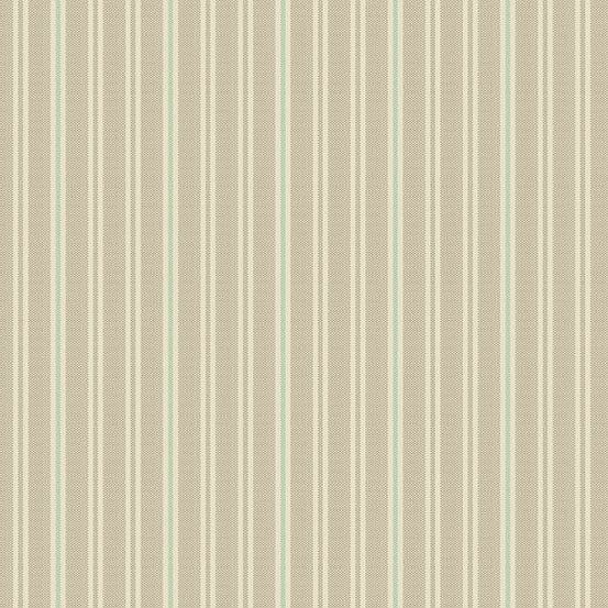 Quiltessential Double Stripe Fern A1672LG by Laundry Basket Quilts for Andover Fabrics (sold in 25cm increments)