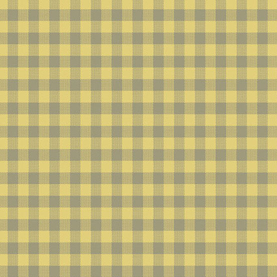 Quiltessential Gingham Sunshine A1673Y by Laundry Basket Quilts for Andover Fabrics (sold in 25cm increments)