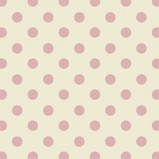 Quiltessential Large Dot Blush A1674E by Laundry Basket Quilts for Andover Fabrics (sold in 25cm increments)