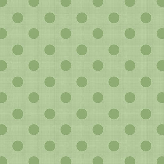 Quiltessential Large Dot Seagrass A1674G by Laundry Basket Quilts for Andover Fabrics (sold in 25cm increments)
