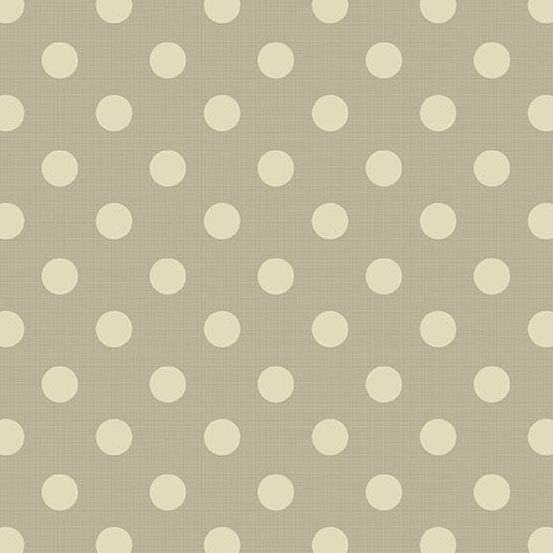 Quiltessential Large Dot Burlap A1674N1 by Laundry Basket Quilts for Andover Fabrics (sold in 25cm increments)