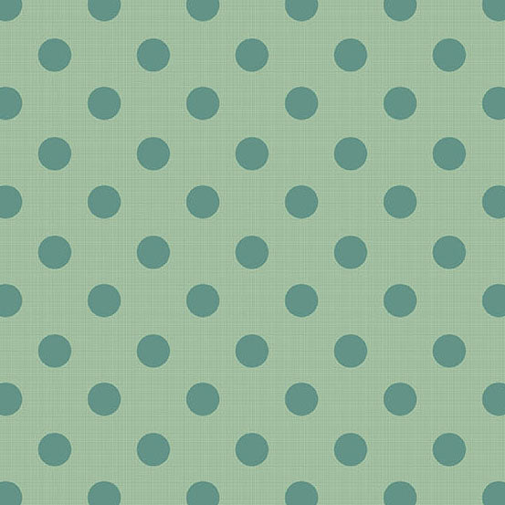 Quiltessential Large Dot Matcha A1674T by Laundry Basket Quilts for Andover Fabrics (sold in 25cm increments)