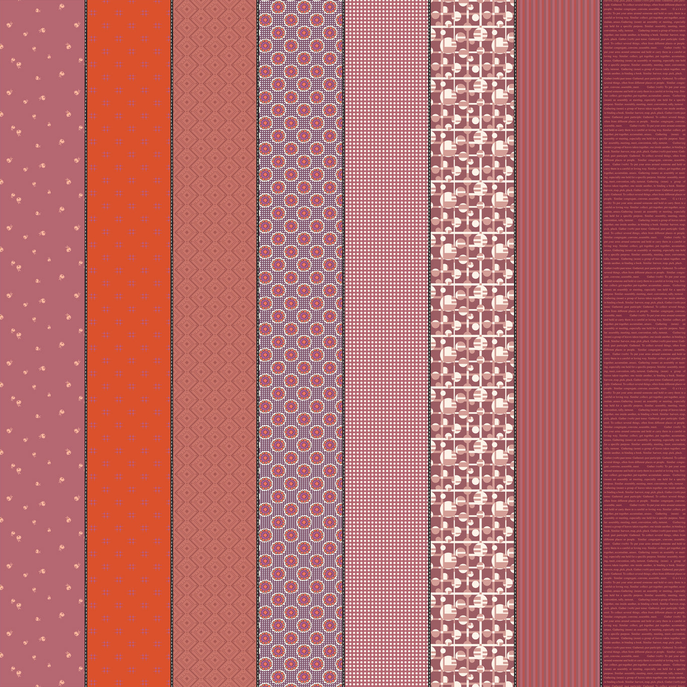 Gathered Lollies Three Blender Hazel M1829211 by Jen Kingwell for Moda Fabrics (sold in 25cm increments)