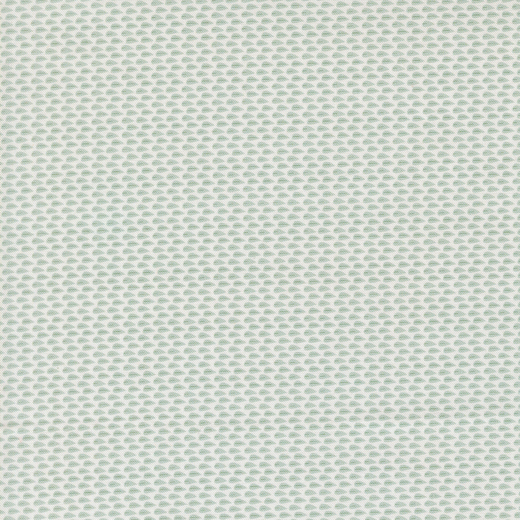 Gathered Bonbons Lazy Leaf Sky M1830511 by Jen Kingwell for Moda Fabrics (sold in 25cm increments)