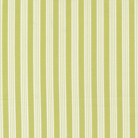 Fruit Cocktail Ticking Apple Stripes M2046716 by Figtree Quilts for Moda (sold in 25cm increments)