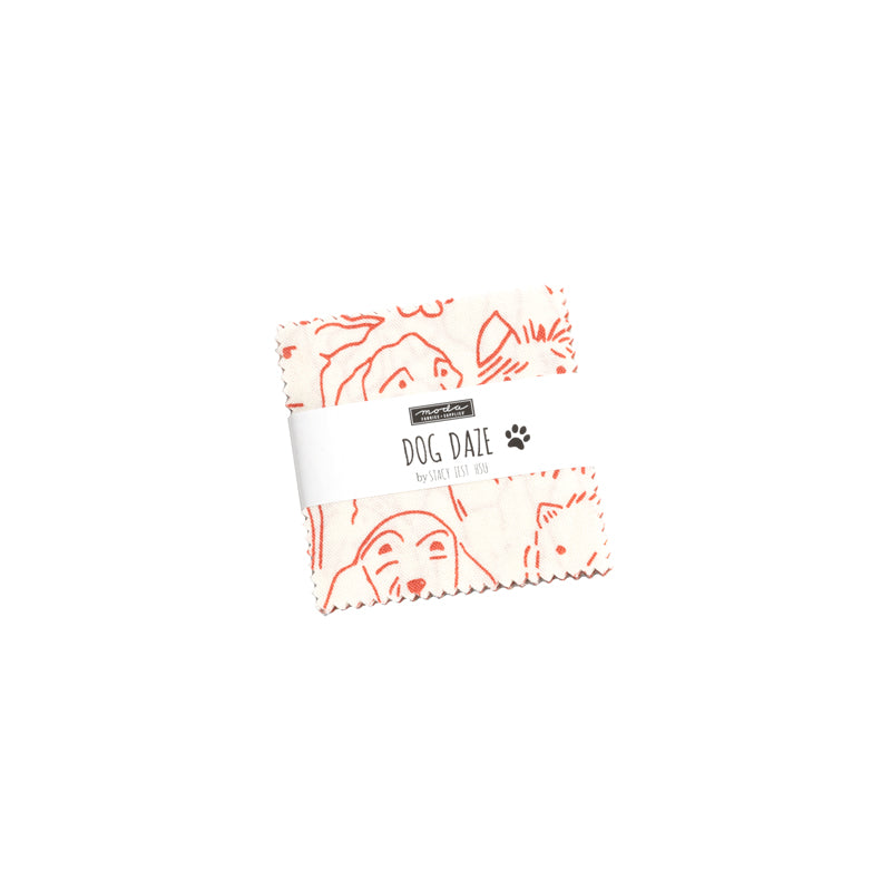 Dog Daze Mini Charm Pack by Stacy Iest Hsu for Moda fabrics