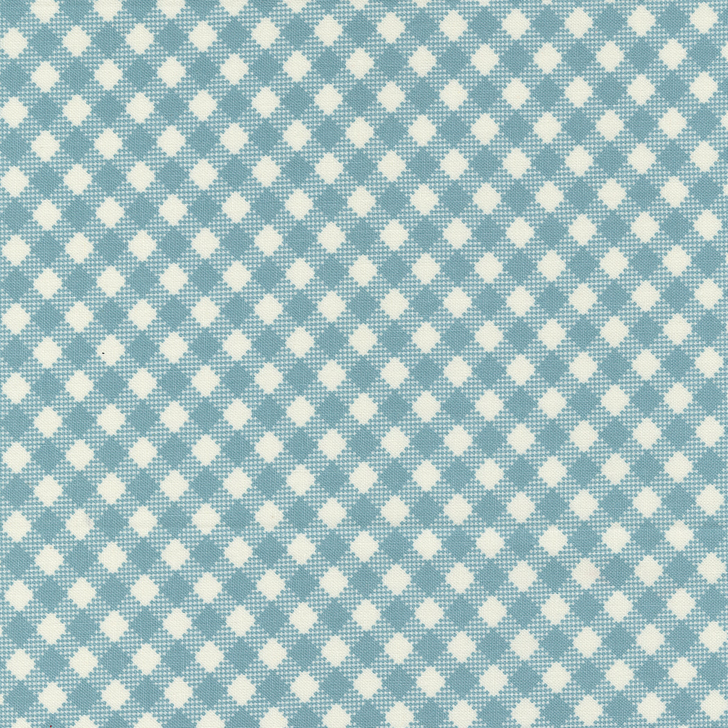 Farmstead Gingham Mountain Stream M2090714 by Stacy Iest Hsu for Moda fabrics (sold in 25cm increments)