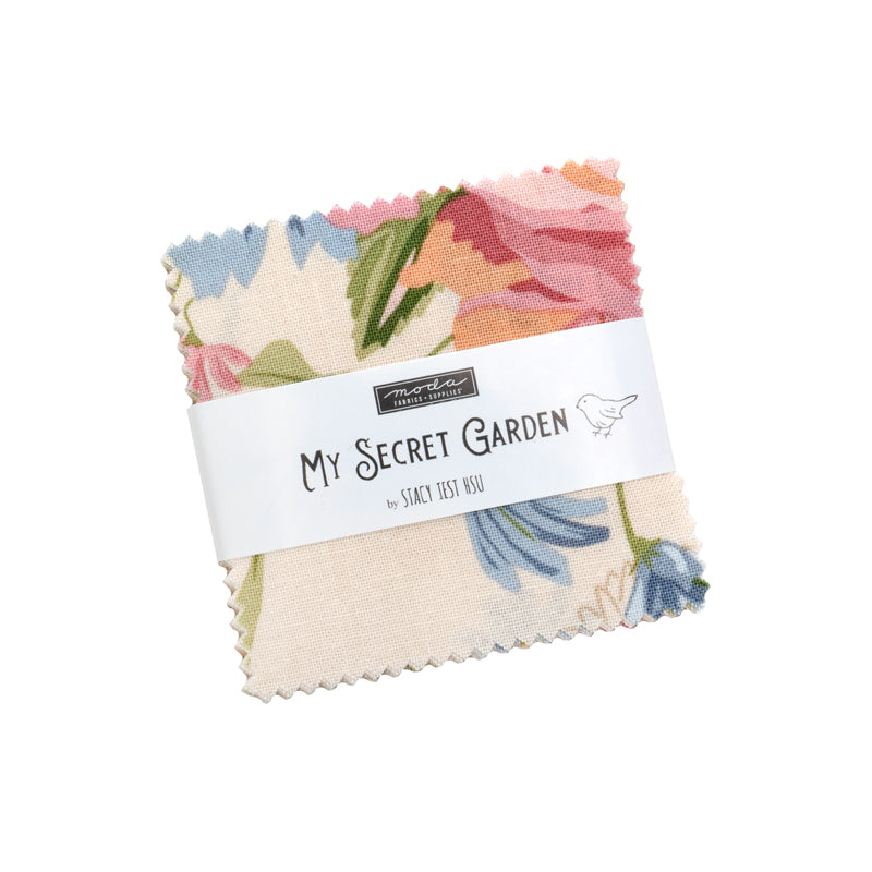 My Secret Garden Mini Charm Pack by Stacy Iest Hsu for Moda Fabrics