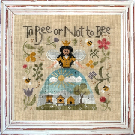 To Bee or Not to Bee Cross Stitch Pattern by Jardin Prive
