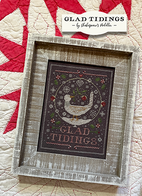 Glad Tidings Cross Stitch Pattern by Shakespeare's Peddler