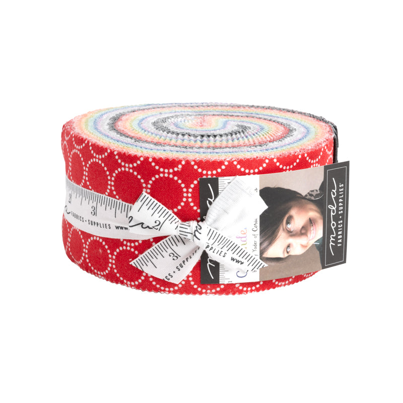 Coriander Colors Jelly Roll by Coriander Quilts for Moda fabrics