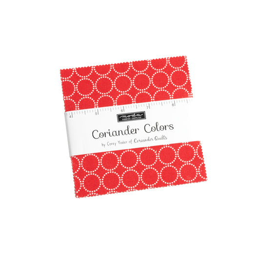 Coriander Colors Charm Squares by Coriander Quilts for Moda fabrics