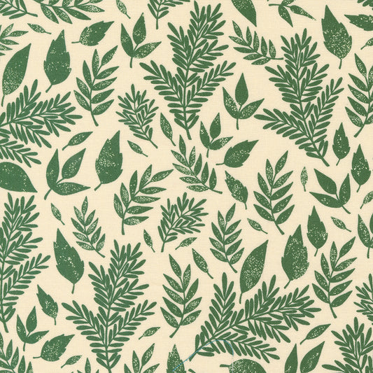 Flower Press Leaf Scattered Leaf by Katharine Watson of Moda fabrics (sold in 25cm increments)
