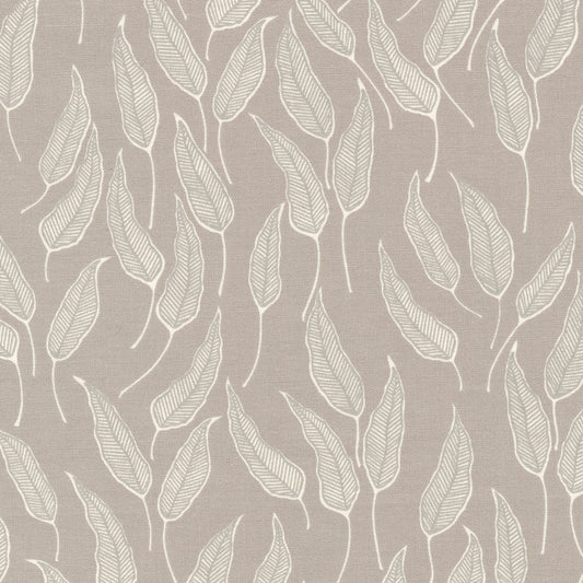 Flower Press Stone Willow Leaf by Katharine Watson of Moda fabrics (sold in 25cm increments)