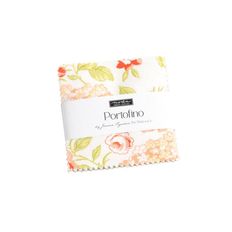 Portafino Mini Charm Pack by Fig Tree and Co for Moda Fabrics