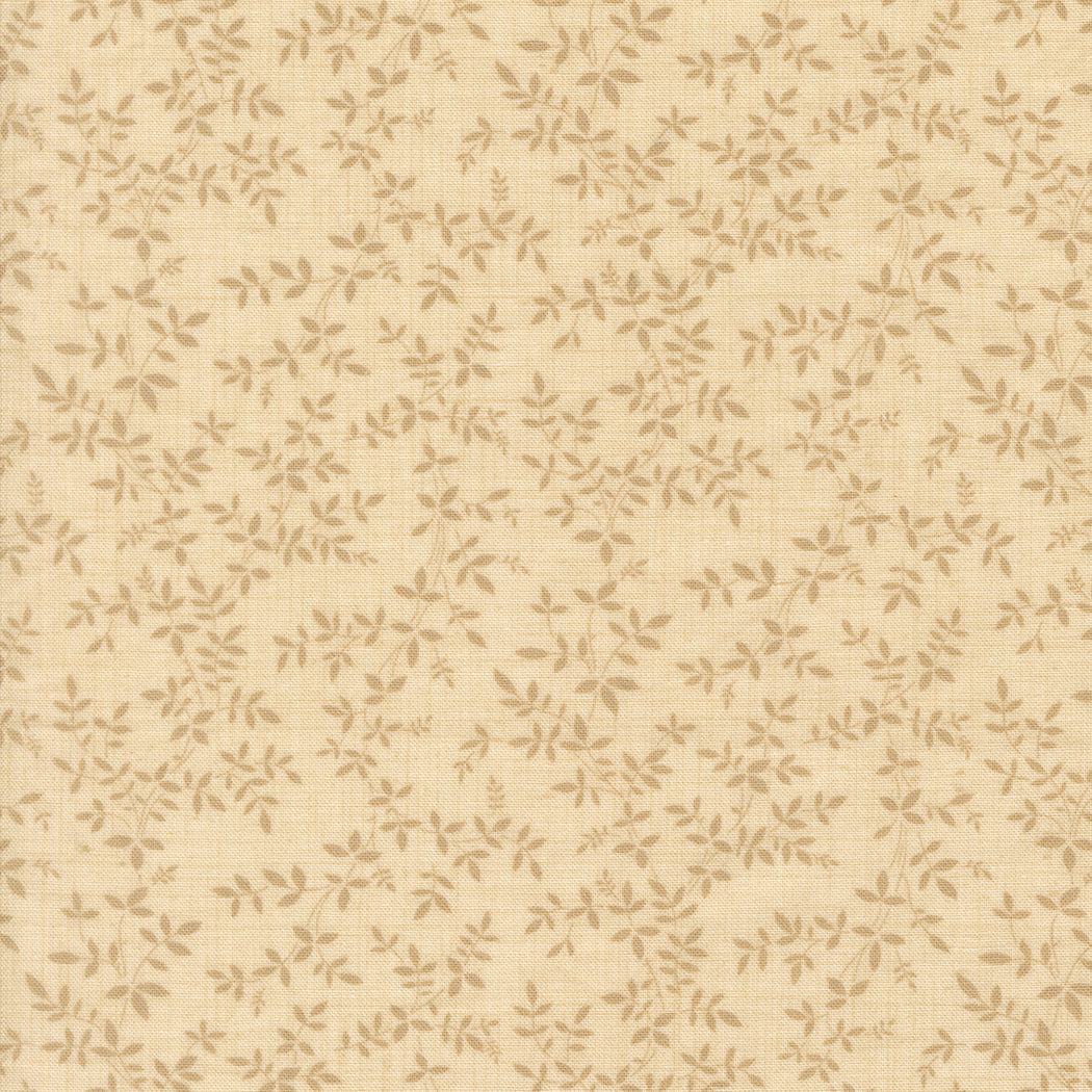 Le Jardin Rouge Jonquille Vine Pearl Roche M3615619 by French General for Moda Fabrics (Sold in 25cm increments)