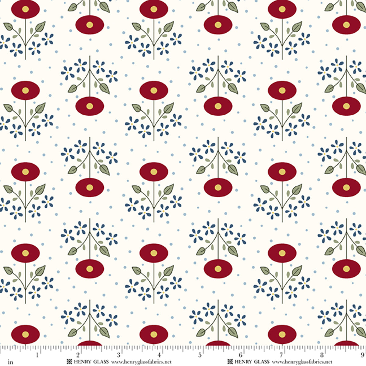 Wildflowers Cosmos Flowers 3670-44 by Gail Pan for Henry Glass Fabrics (sold in 25cm increments)