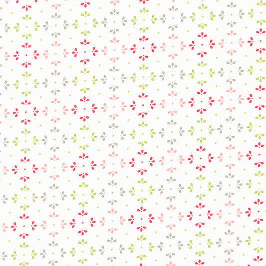 Favorite Things Snow Snowflakes M3765511 by Sherri and Chelsi for Moda Fabrics (sold in 25cm increments)